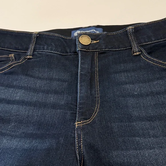 Democracy Dark Blue Flare Jeans - Picture 4 of 4